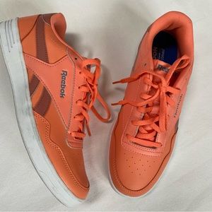 Reebok Royal Foamlite Sneakers Peach Neon Orange Size 9